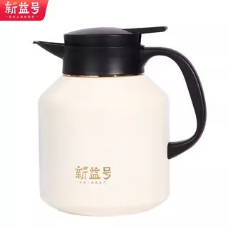 新益号不锈钢闷泡茶壶：智能显温，开启你的健康茶生活！
