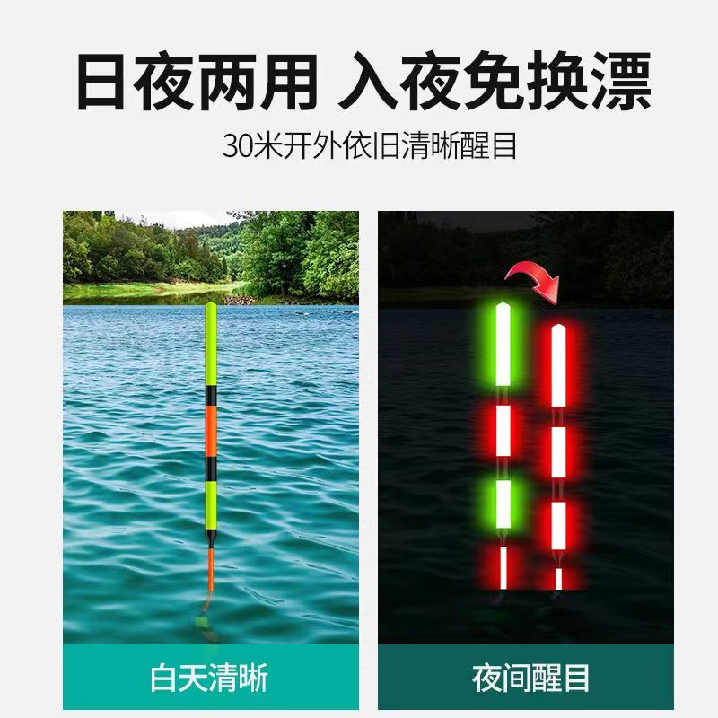 黄金眼夜光漂：钓鱼界的夜视神器，点亮你的夜钓之旅！