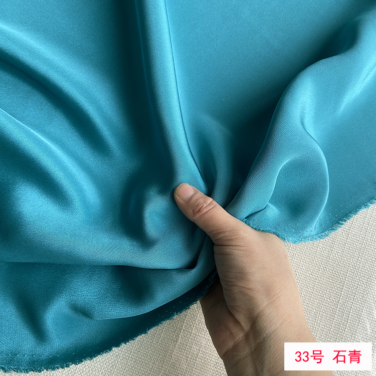 重磅真丝弹力双绉面料：100%桑蚕丝连衣裙衬衫面料的秘密武器！