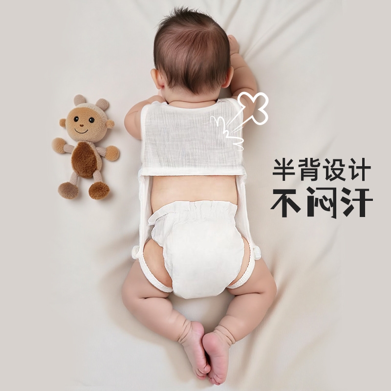 婴儿肚兜护肚：宝宝夏日必备，防着凉神器，妈妈们再也不用担心宝宝着凉啦！