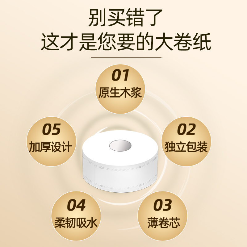 700克大卷纸：酒店专用，公共卫生间必备，你真的了解吗？