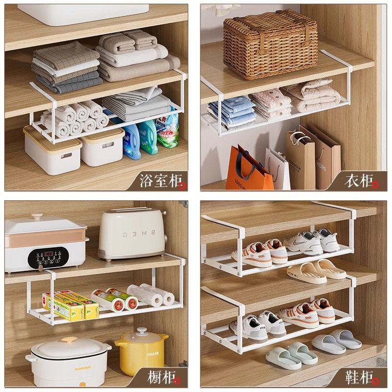 家居神器大揭秘：下挂式鞋架，拯救你的鞋柜空间难题！✨