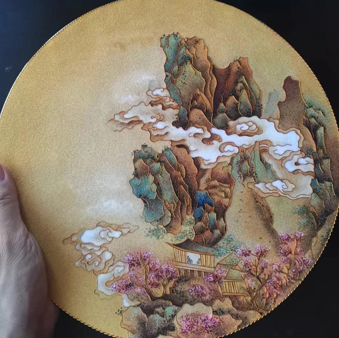 掐丝珐琅画DIY：开启指尖艺术之旅，打造专属唯美画卷✨