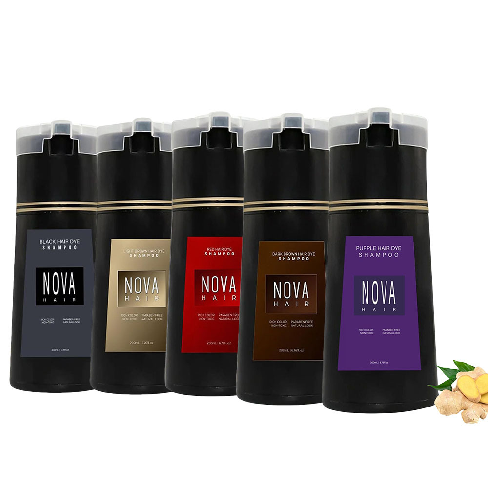 NOVA染发洗发水：温和光泽，顺滑靓丽的秘密武器！