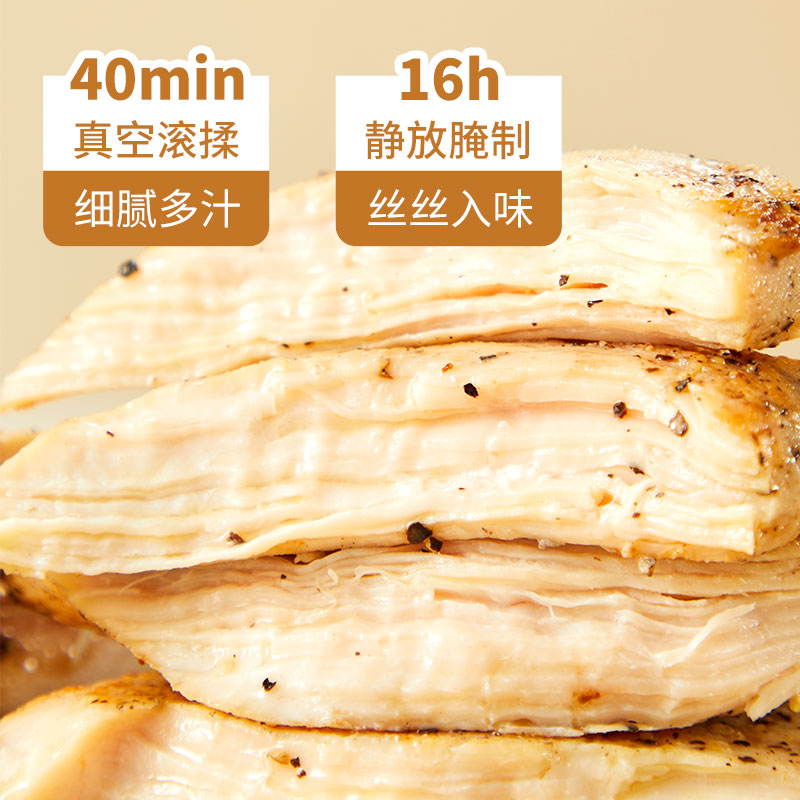 圣农鸡胸肉：低脂健康代餐，囤货必备！