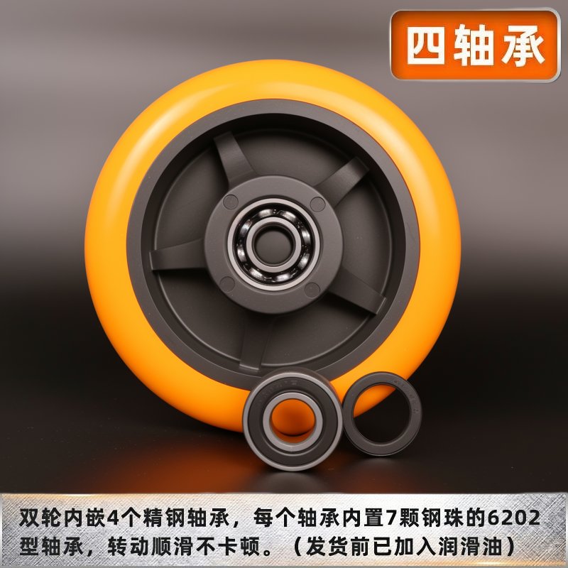 健腹轮双轮家用健身神器，轻松拥有马甲线！