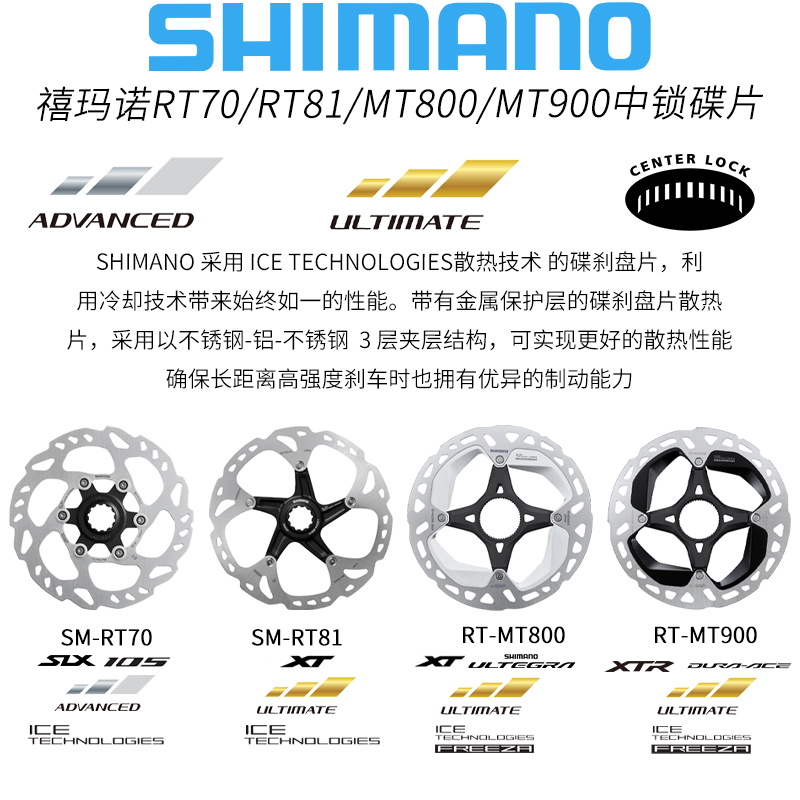 SHIMANO禧玛诺MT800 CL800刹车盘片：骑行安全升级，刹停新选择！‍♂️