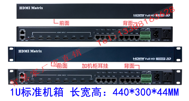 WISEHOME高清3D影音交换机顶盒共享器：解锁家庭娱乐新境界！