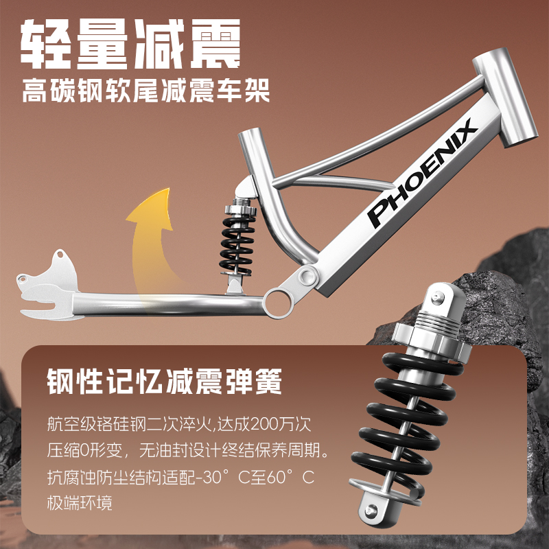 凤凰软尾山地自行车：骑行新风尚，畅享户外自由之旅️