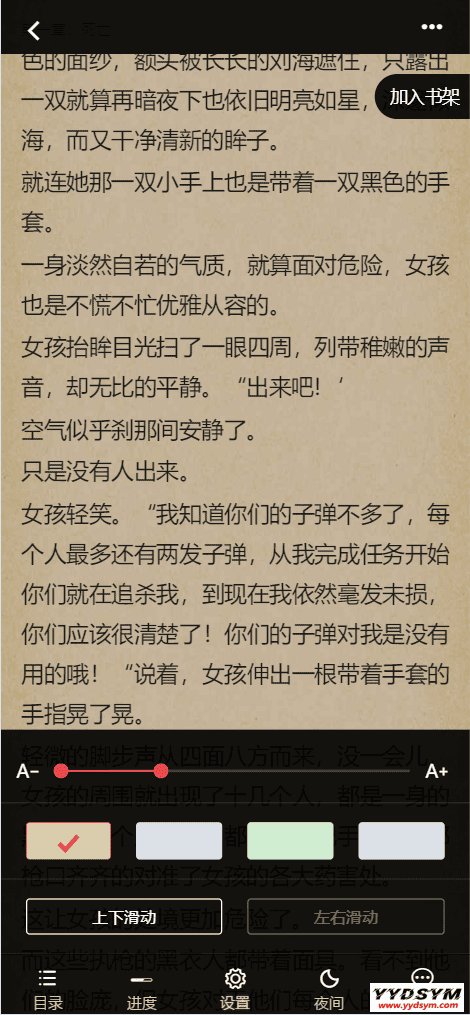 狂雨小说二开版爱看小说网电子书源码整站打包数据