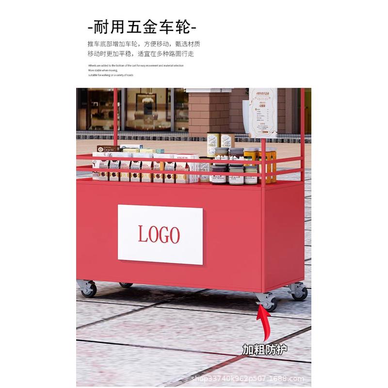 铁艺花车：户外集市的灵魂，夜市摆摊的移动风景线！