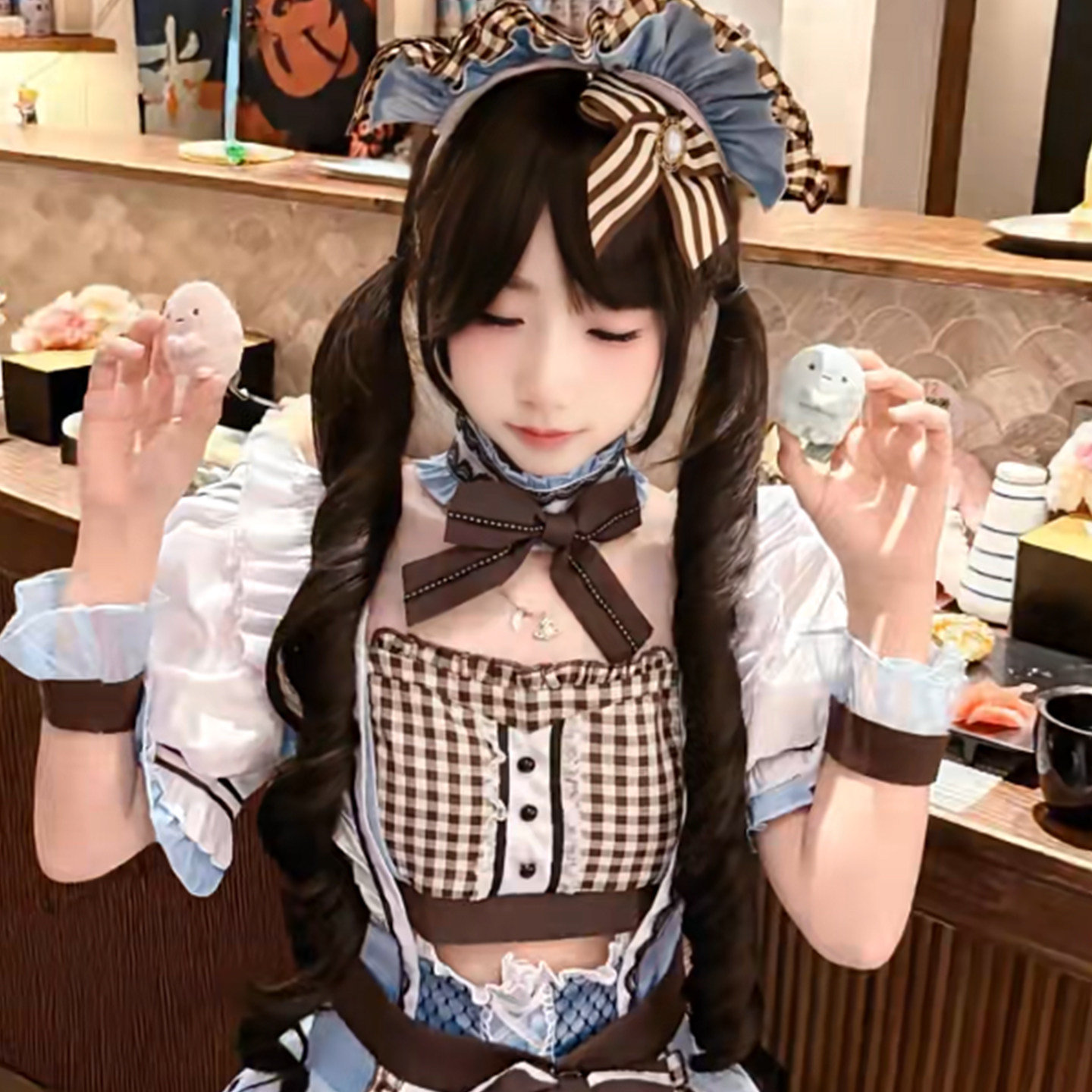 如何选择可爱的双马尾假发，让你变身日系洋娃娃？