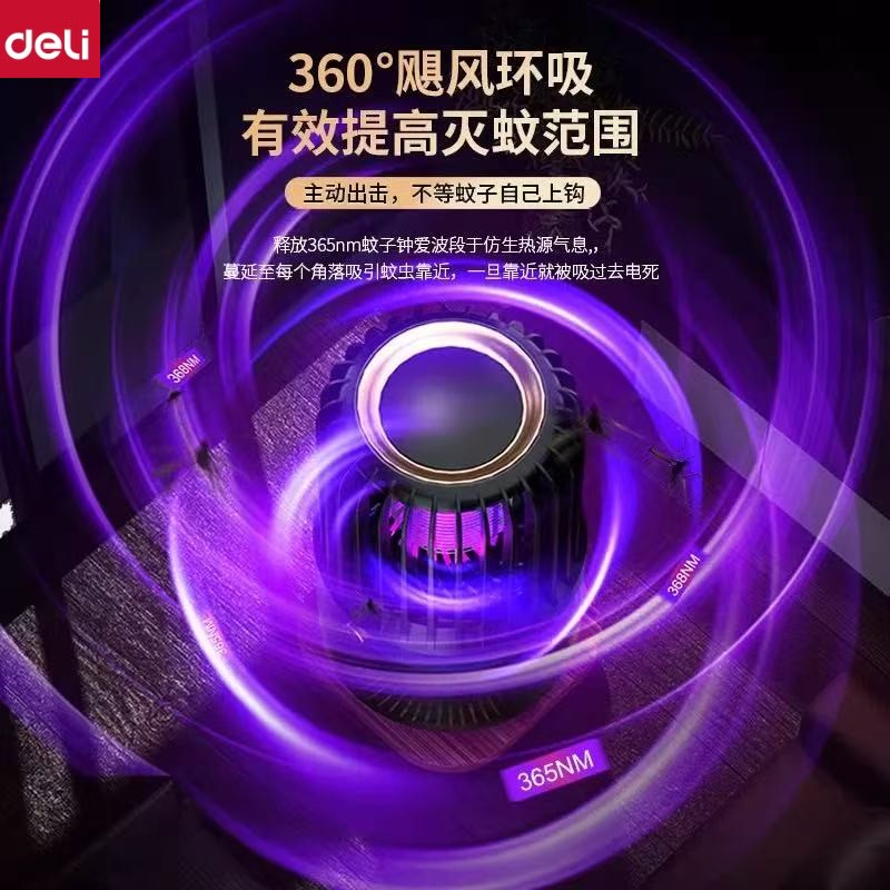 2024黑科技灭蚊灯！静音驱蚊神器，孕婴户外都能用！这波真的香到爆