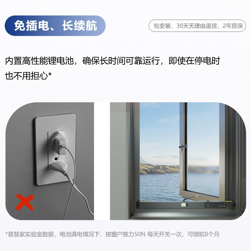米家电动开窗器：智能生活新升级，下雨自动关窗，安全感满满！✨