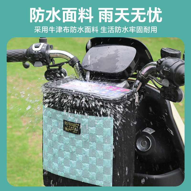 雅迪冠能爱玛三轮车挂袋：解锁大容量收纳新境界，骑行生活从此无忧！
