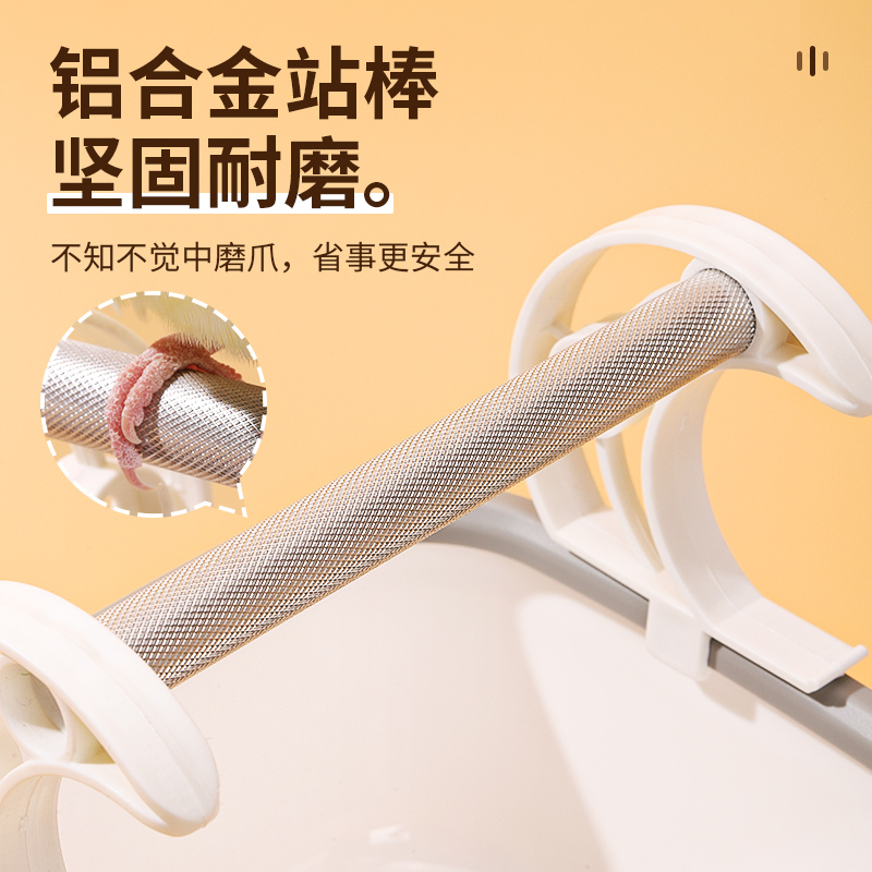 鹦鹉桌面站架神器：打造完美磨爪&amp;排便站台，解放双手！