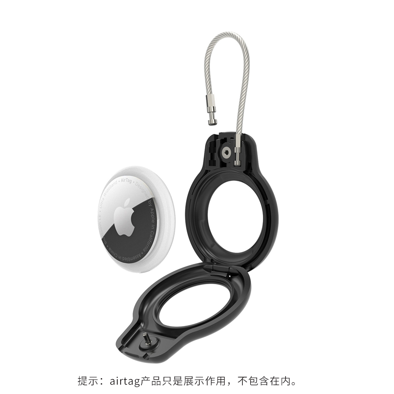 AirTag保护套真香预警！皮质设计+防丢神器，钥匙扣党狂喜