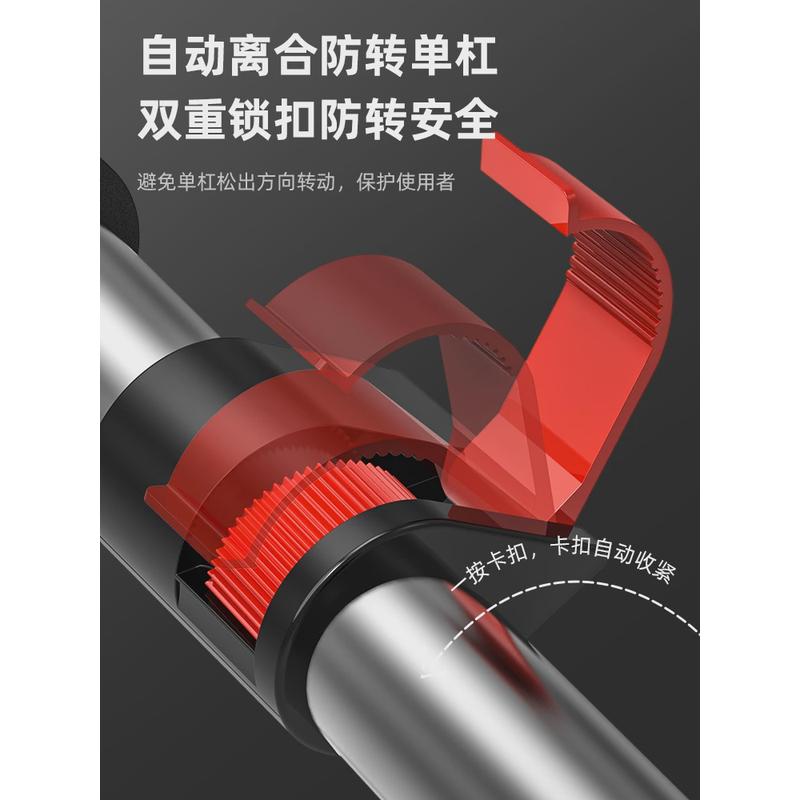 单杠家用室内健身器材：儿童运动家庭必备，免打孔2米门上单杆，开启健身新纪元！