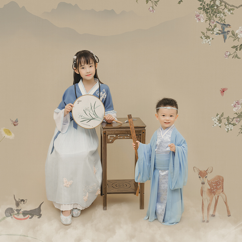 倾城宝贝儿童摄影：双胞胎写真，记录二宝成长瞬间，特惠亲子照不容错过！