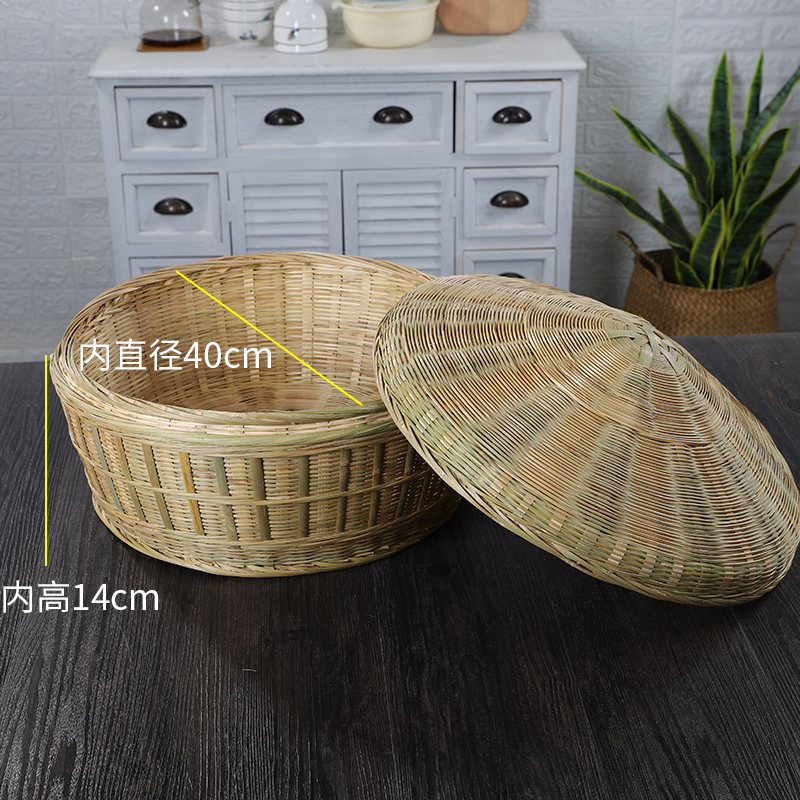 民俗老物件：竹编复古竹提篮，穿越时空的怀旧美学