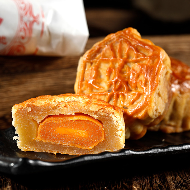 长沙巢娭毑月饼：传承经典，五仁蛋黄酥皮，中秋必备礼盒！