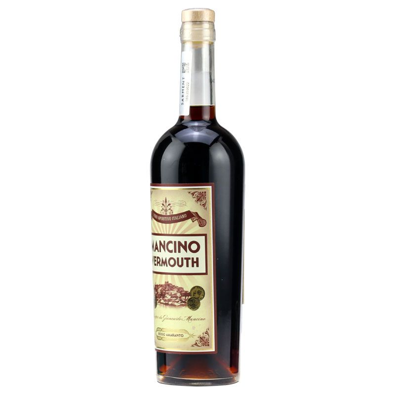 洋酒意大利原装进口 MANCINO VERMOUTH 曼奇诺红威末配制酒：品味意式风情，尽享经典魅力