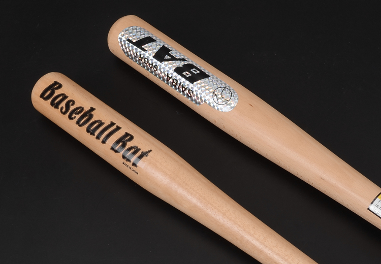 实心木质棒球棍：不只是运动，更是安全守护神！️⚾️