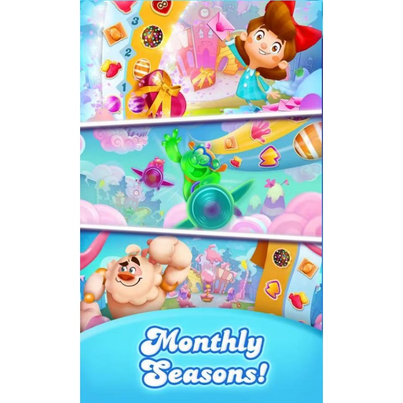 糖果苏打传奇/Candy Crush Soda Saga：保进度充金条，轻松畅玩不掉队