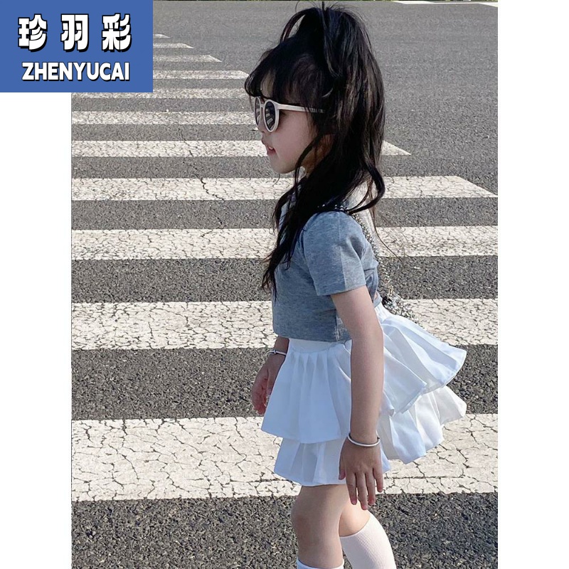 2024春夏新款儿童百褶蛋糕裙：让每个小女孩都成为童话里的公主