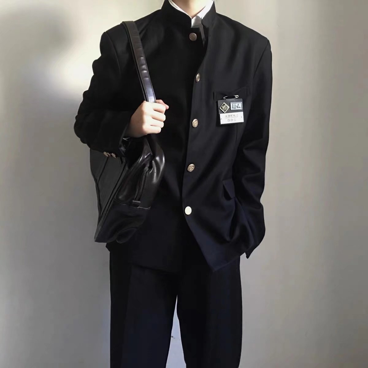 樱花家族JK制服DK【男款西服】：大小码学生班服西装裤套装外套定制，打造校园男神！✨
