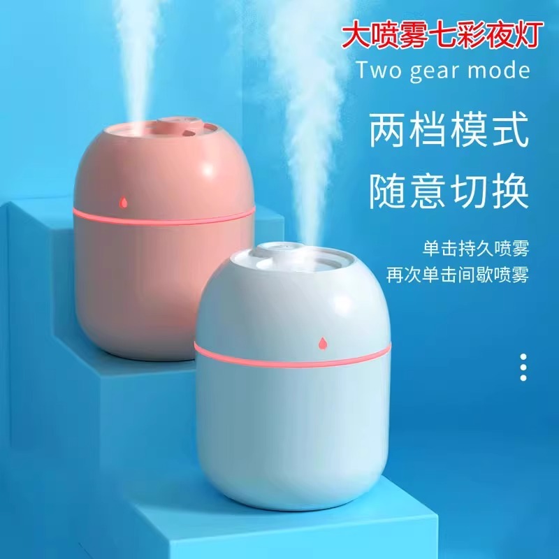 2025新款USB加湿器&amp;氛围灯：卧室、办公室、宿舍必备神器！