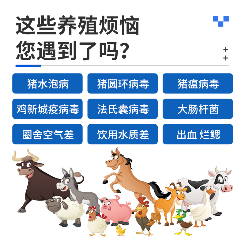 过硫酸氢钾消毒剂：养殖场消毒神器，守护鸡鸭猪圈的健康防线！