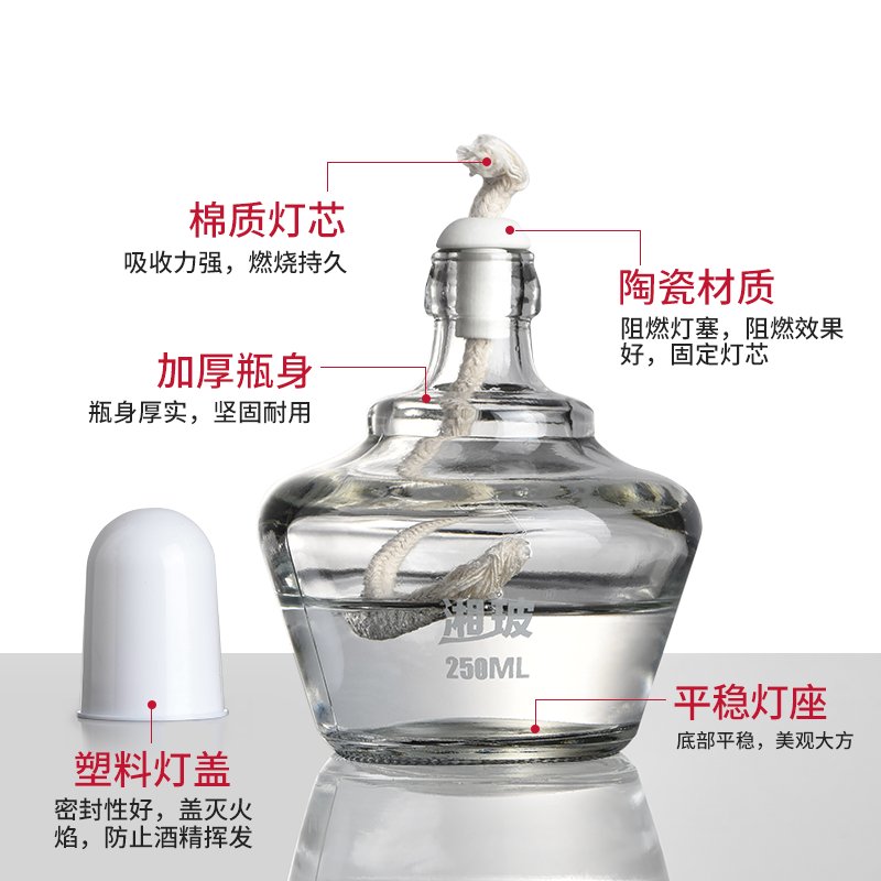 实验室神器！玻璃迷你酒精灯真的太香了！防爆+安全+颜值在线