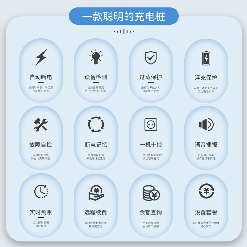 10路智能扫码电动车充电桩：给你的电动生活加满电！⚡️
