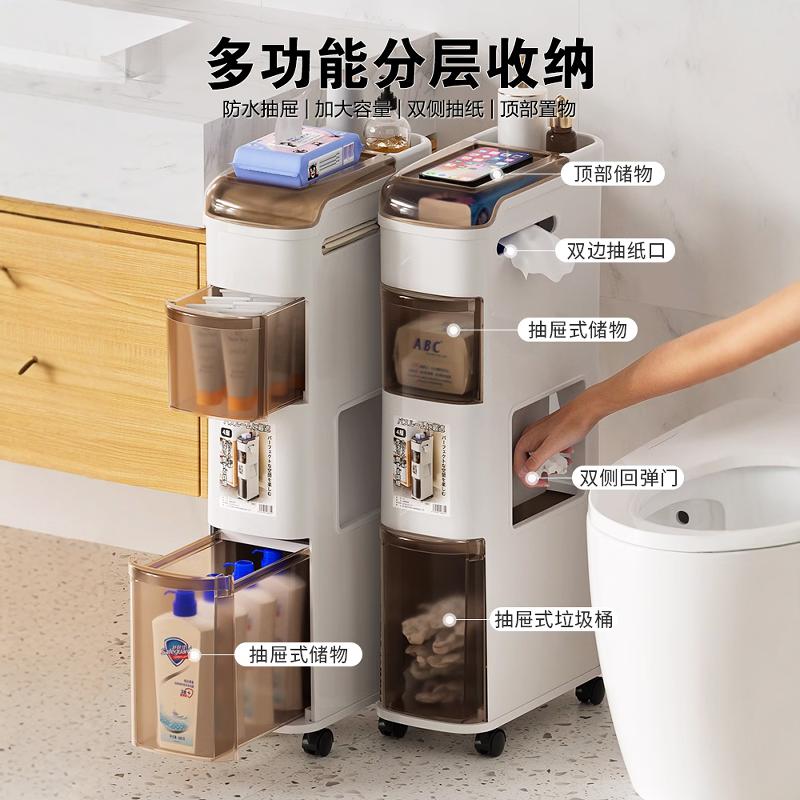 壁挂式垃圾桶：卫生间厕所浴室厨房收纳神器，告别凌乱生活！