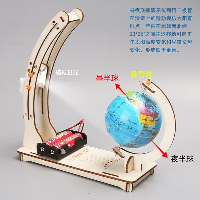 科学启蒙必备！DIY地球昼夜交替模型，让孩子动手学科学