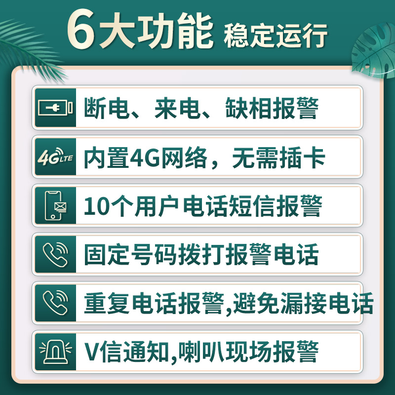 停电报警器：养殖业的守护神，4G远程监控，来电跳闸，三相缺相相序保护全解析！