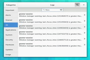 GNOME Logs For Linux3.19.1