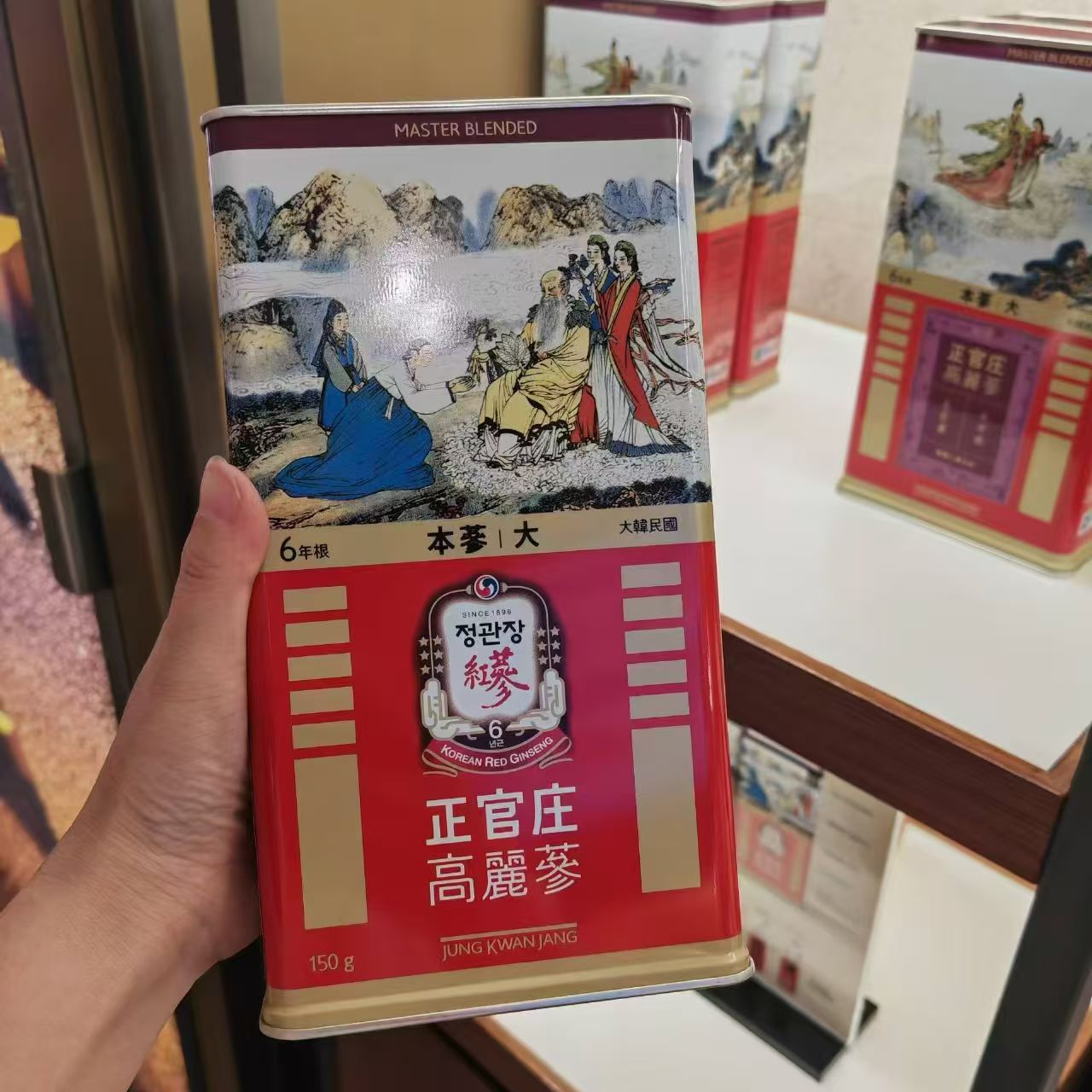 韩国正品代购正官庄新品本参，150g天参滋补好物，让你焕发光彩！