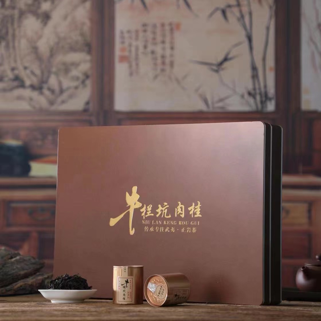马头岩肉桂+牛栏坑大红袍！正岩茶天花板！30小罐礼盒装太香了！