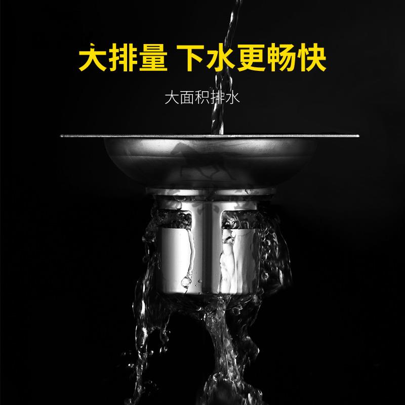工厂车间不锈钢地漏DN100/150/160，室外庭院花园必备深水封地漏，如何选择才是王道？