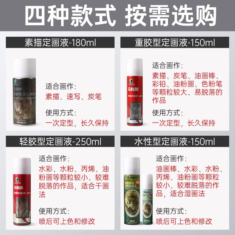 定画液喷漆：艺术家的秘密武器，保护你的作品如初见！✨