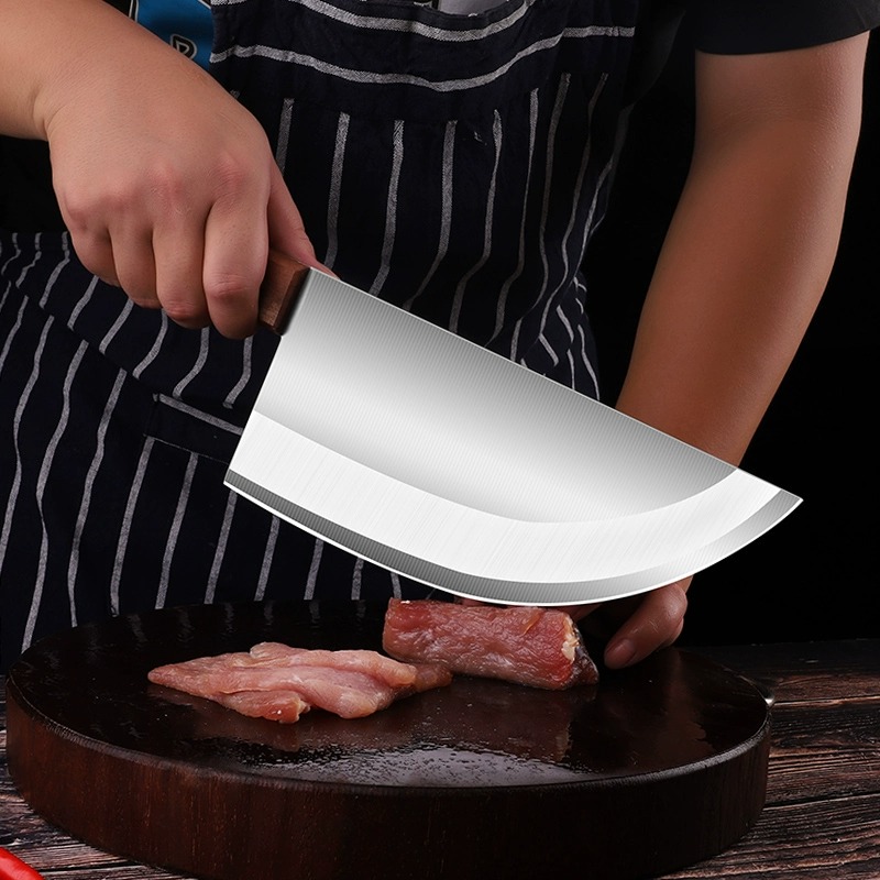 超锋利猪肉刀：专业杀猪、剔骨、去皮、扫猪毛，肉摊必备神器！