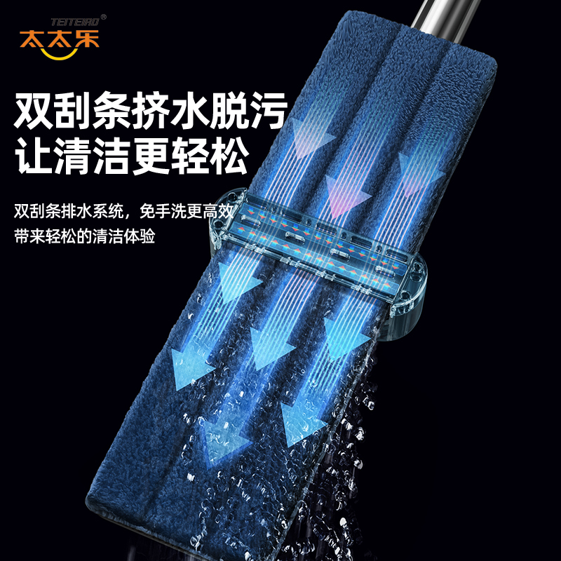 伊司达平板拖把替换布：家庭清洁新革命，一拖净的秘密武器！