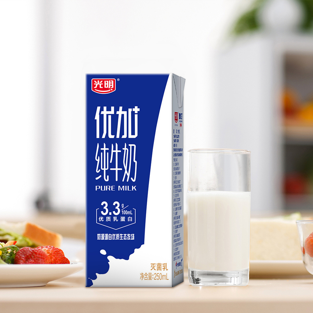 6月产光明优加纯牛奶：夏季必备的营养好礼，让你喝出健康活力！
