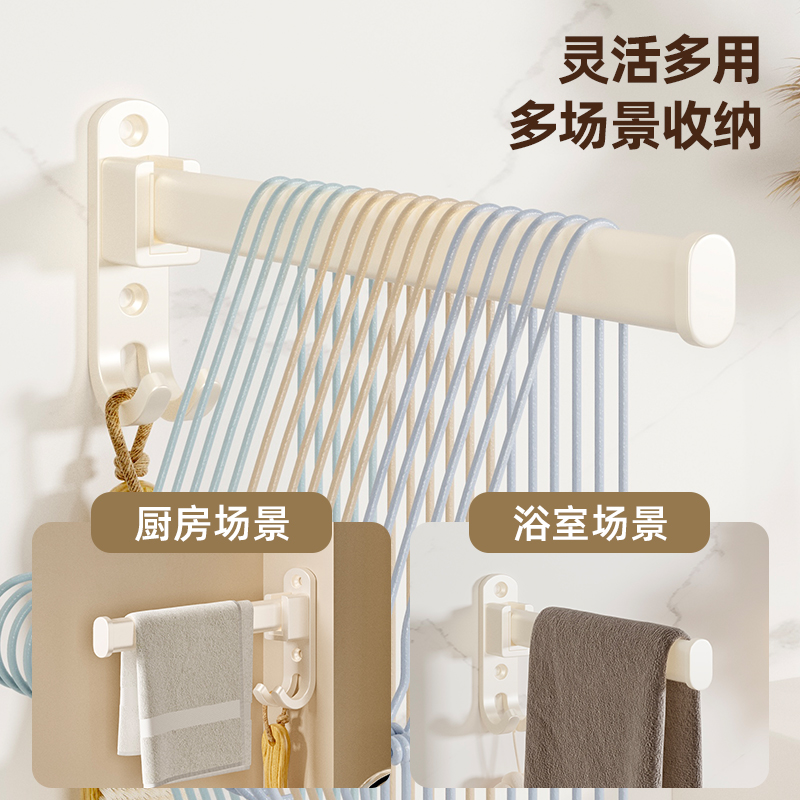 高颜值枪灰毛巾架，浴室里的时尚新宠！✨