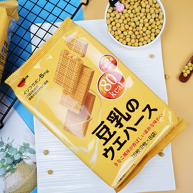 豆乳威化饼干：童年回忆杀，一口一个幸福的味道!