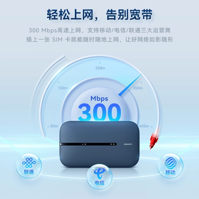 自由换卡随身WiFi，随时随地畅享4G网络！