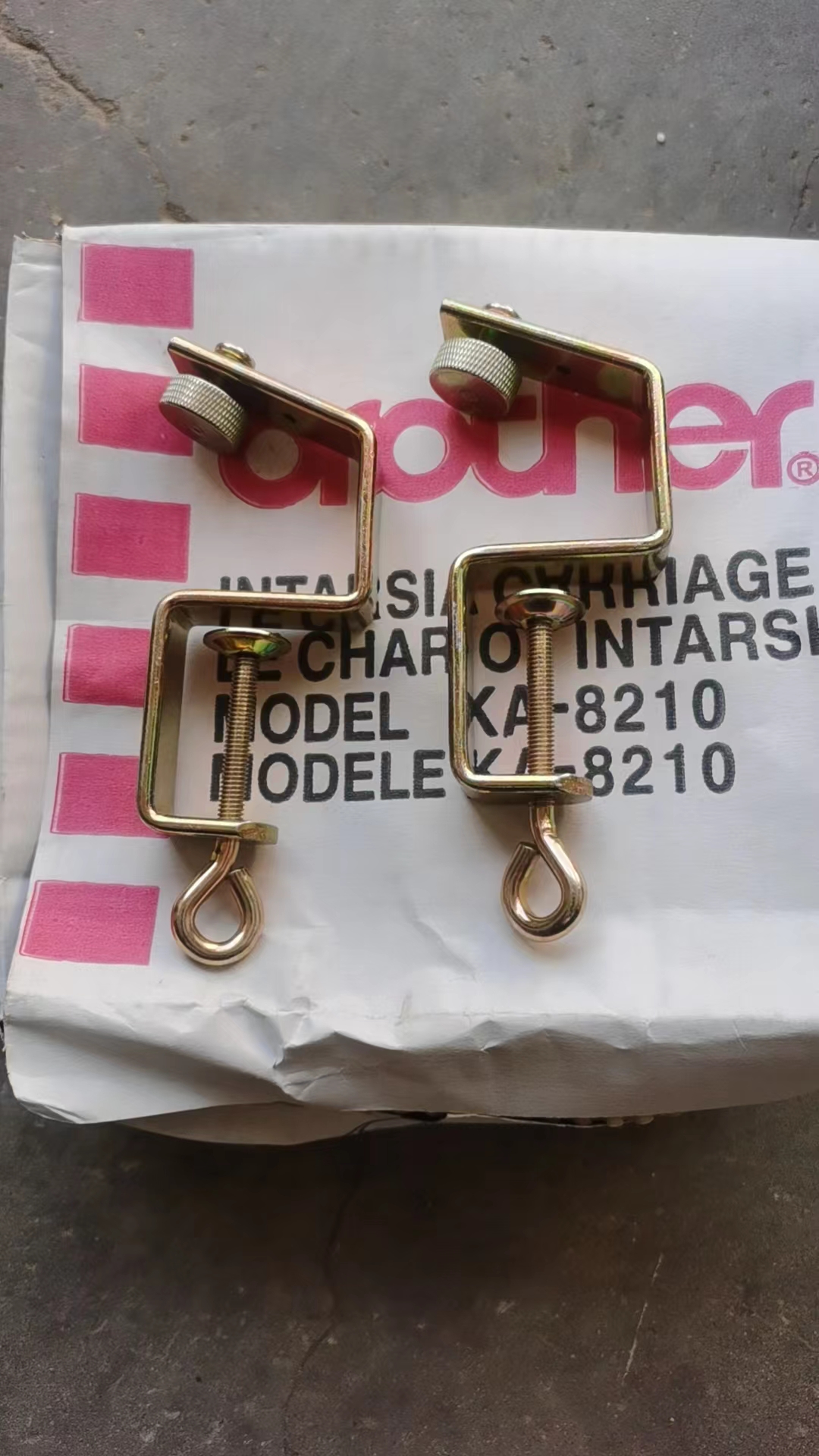 BROTHER KR838/850辅机桌钳：解锁编织机配件新玩法，编织达人必备神器！