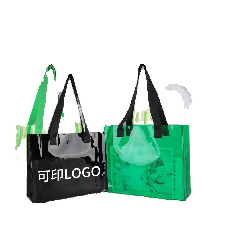 定制logo透明手提袋：防水网红伴手礼，送礼必备神器！✨
